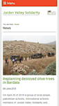 Mobile Screenshot of jordanvalleysolidarity.org